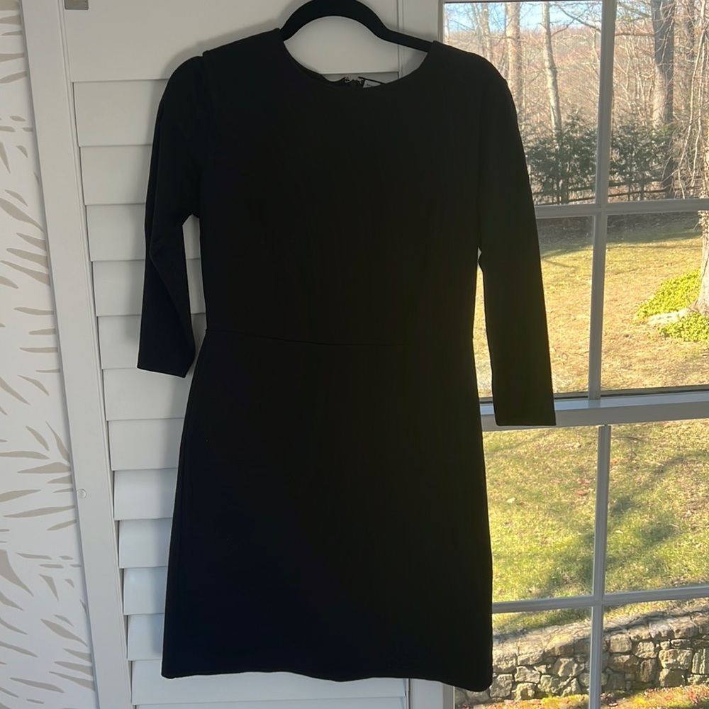 Simple black dress